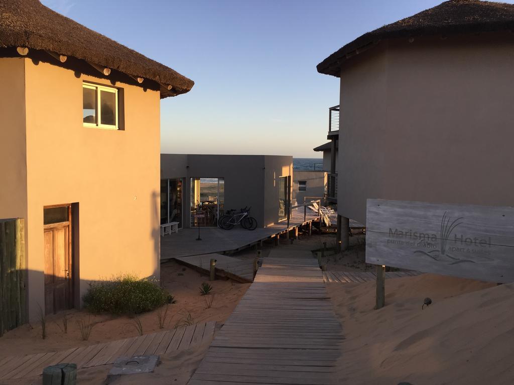 Maradentro Apart Hotel & Suites Punta Del Diablo Exterior foto